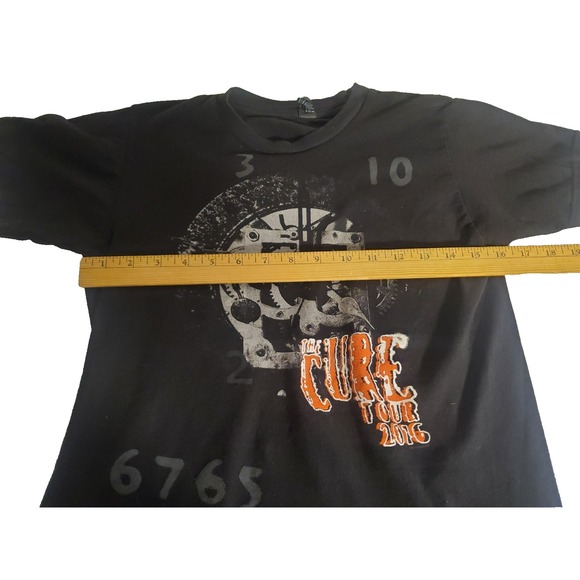 The Cure Licensed Merch Clock 2016 Tour Band Concert Music T-Shirt Small - Picture 3 of 6